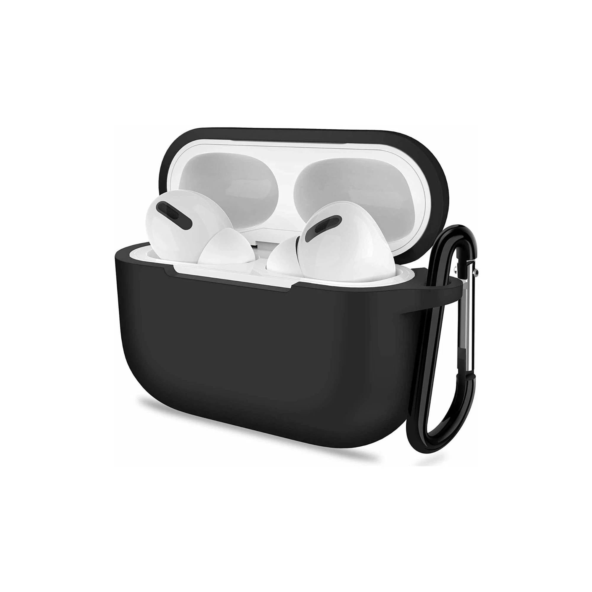 Dailyobjects Silicone Protective Case FOR Airpod Pro BLACK( Mix Color)