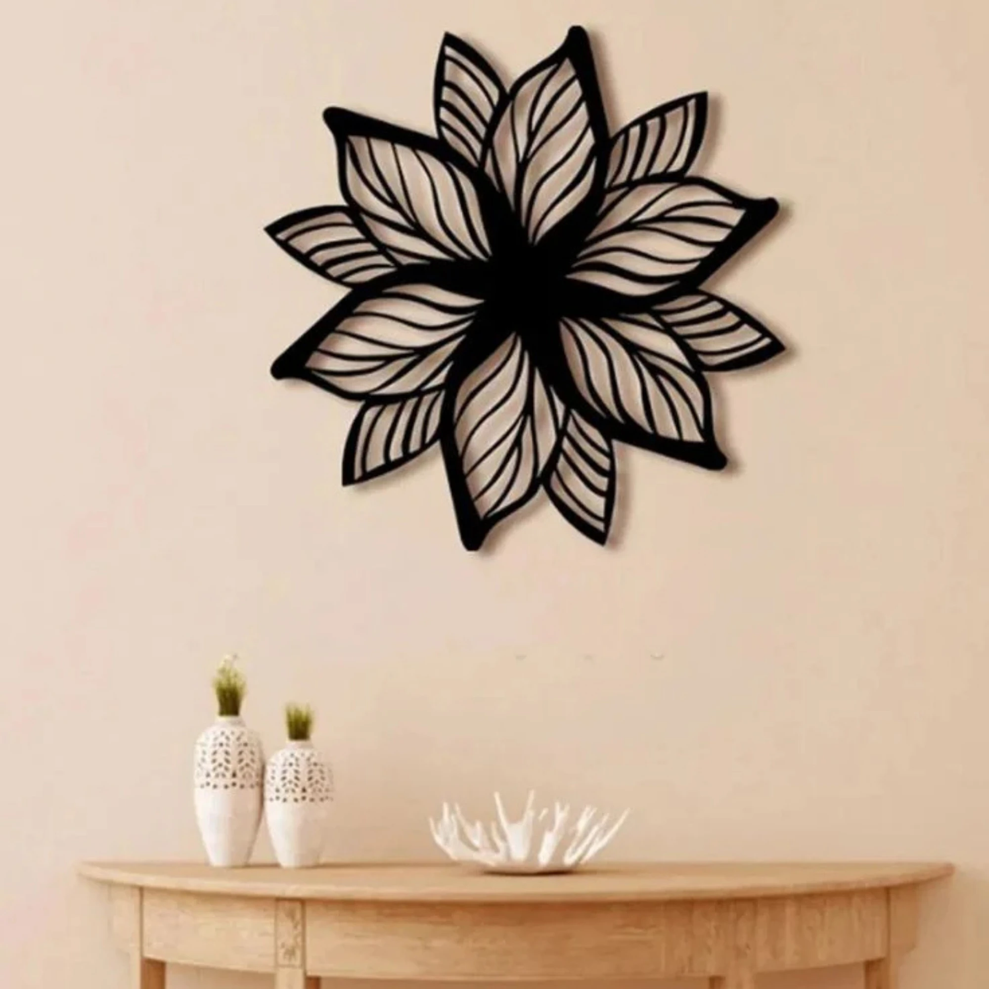 Acrylic Flower Wall Decoration Piece