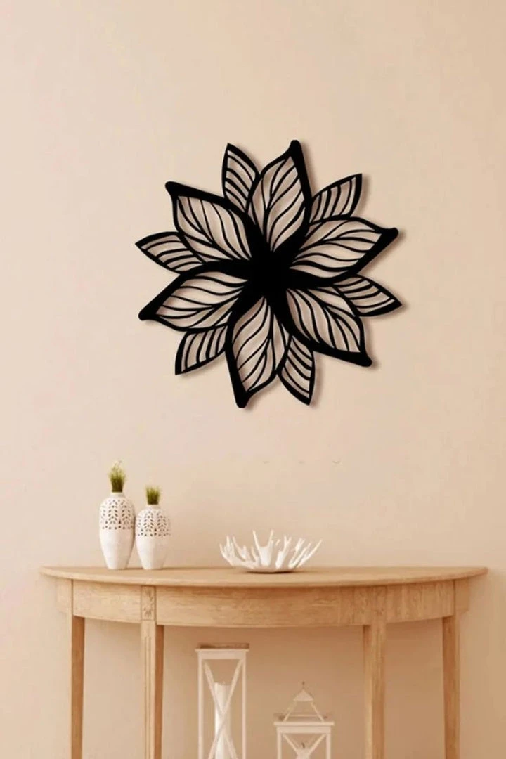 Acralic flower wall decoration Piece