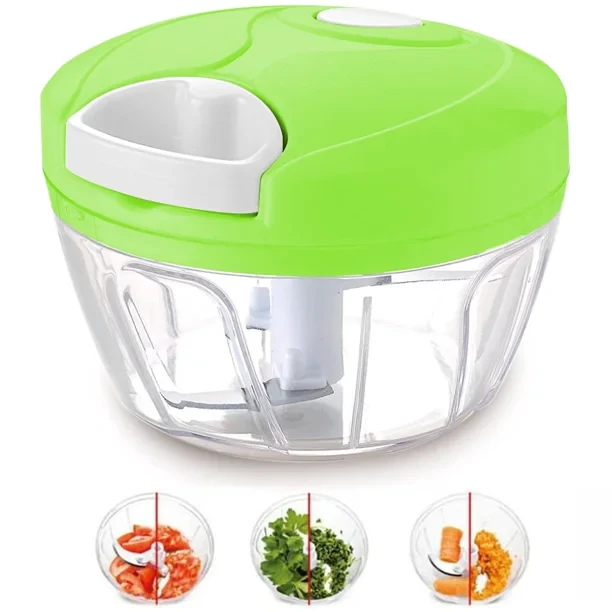 3-Blade Speedy Chopper – Quick and Effortless Food Prep (Multi Colors)