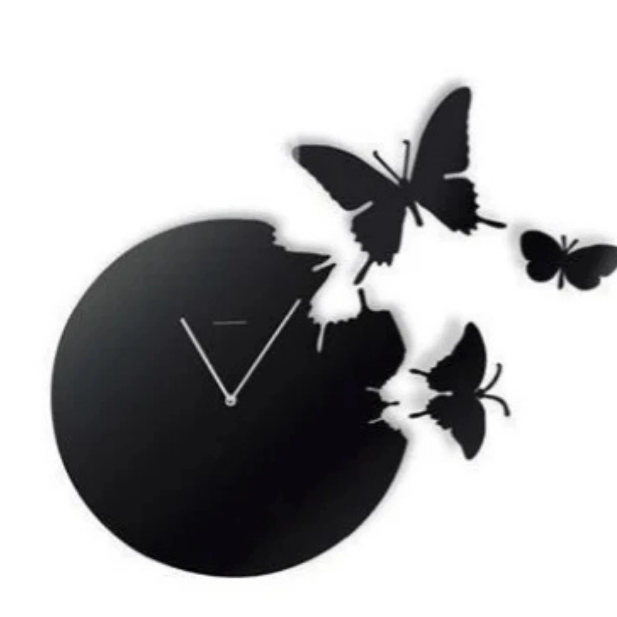 Butterflies Acrylic Wall Clock(Small)