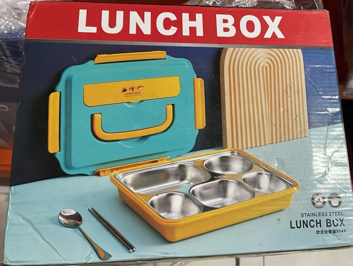 5-Compartment Lunch Box – Perfect for Balanced, On-the-Go Meals