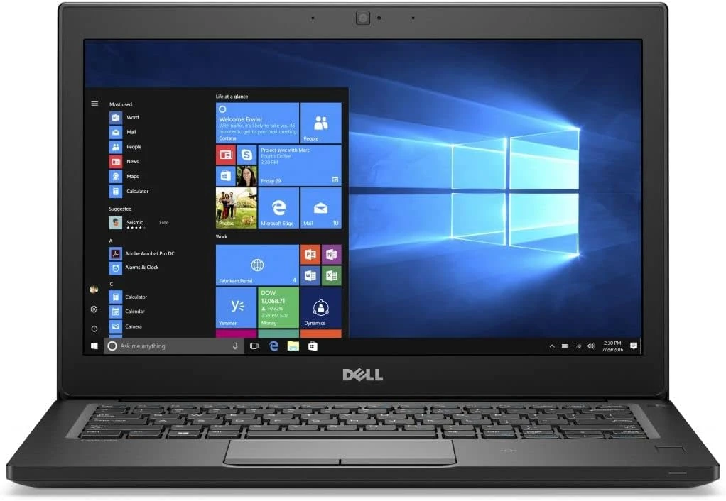 Dell Latitude 7280 Renewed Business Notebook Laptop | Intel Core i7-7th Generati