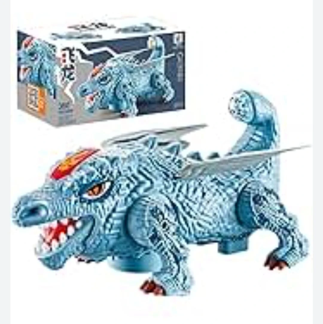 Dinosaur Dragon Planet R/C Walking Dinosaur Toy with Breathing & Sound Effects