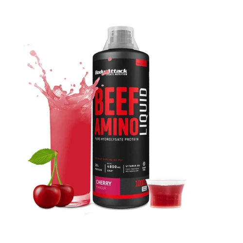 Body Attack Beef Amino Liquid, 1000 ml