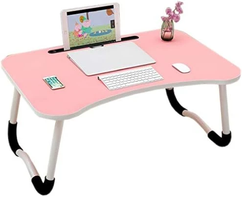 Folding Laptop Table for Bed – Portable & Ergonomic Design