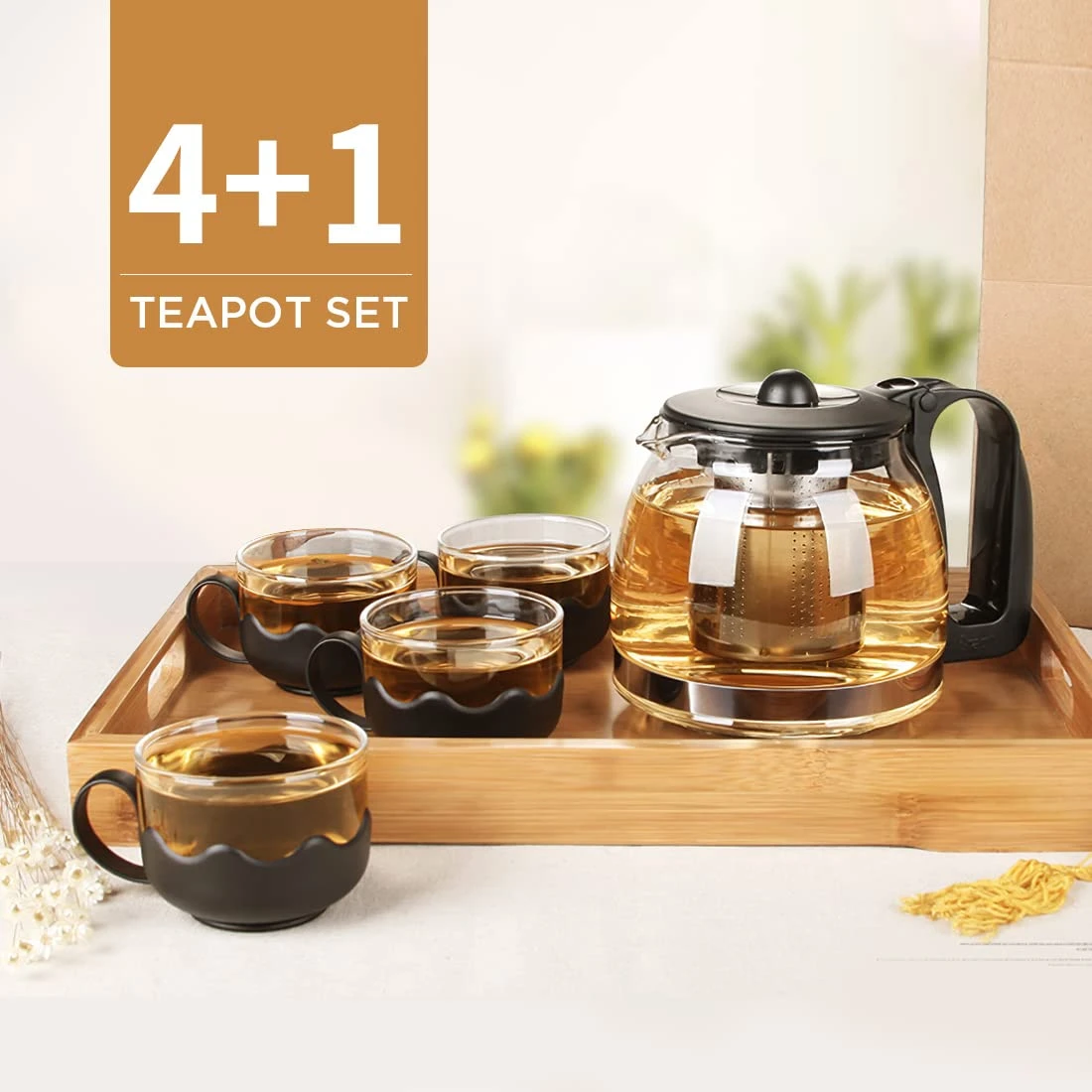 Stainless Steel 5-Piece Bowl Set with Lids - Durable, Stackable, and Dishwasher