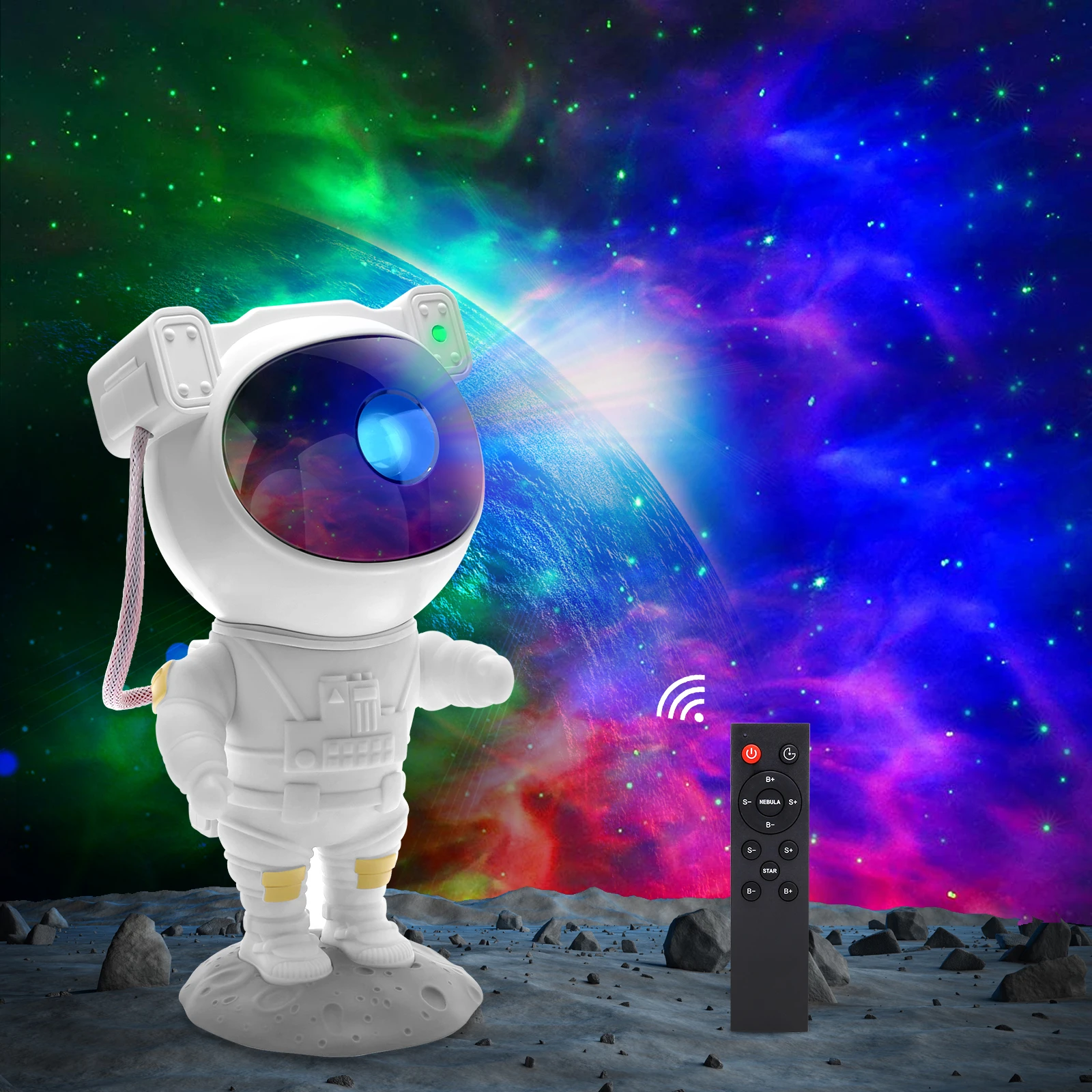 Astronaut Light Projector – Explore the Universe from Your Room