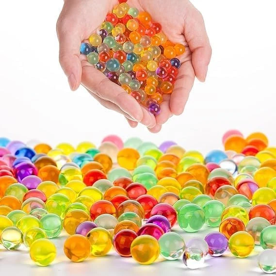 45000 Pcs Orbiz Mix Jelly Water Gel Beads,Non Toxic Water Beads for Vase Filler,