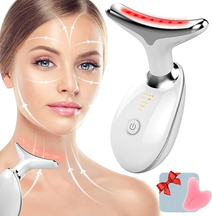 Anti Wrinkles Face Neck Massager 4-in-1 Face Sculpting Device for Women, Double