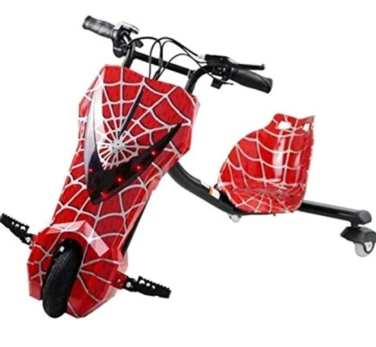 Lovely Baby Drift Scooter Spiderman (24V, KD06, Red)