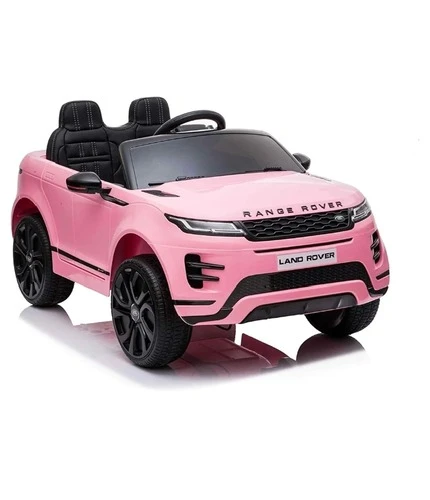 TechPlus-Licensed Evoque 12V Kids Ride On Car White Ride On Officially Licensed