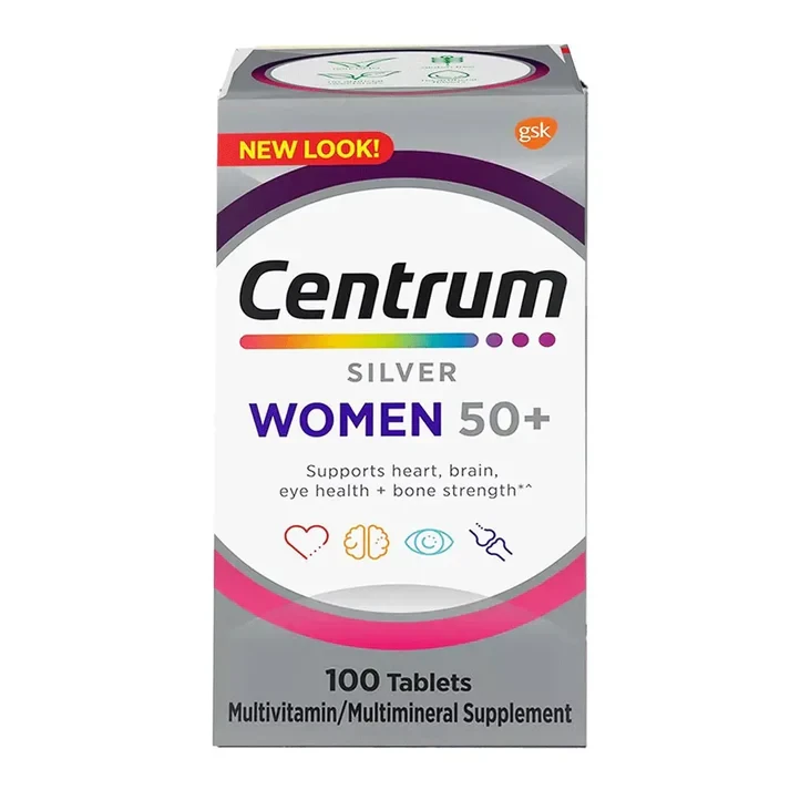 Centrum Silver Women 50+, 100 Tablets