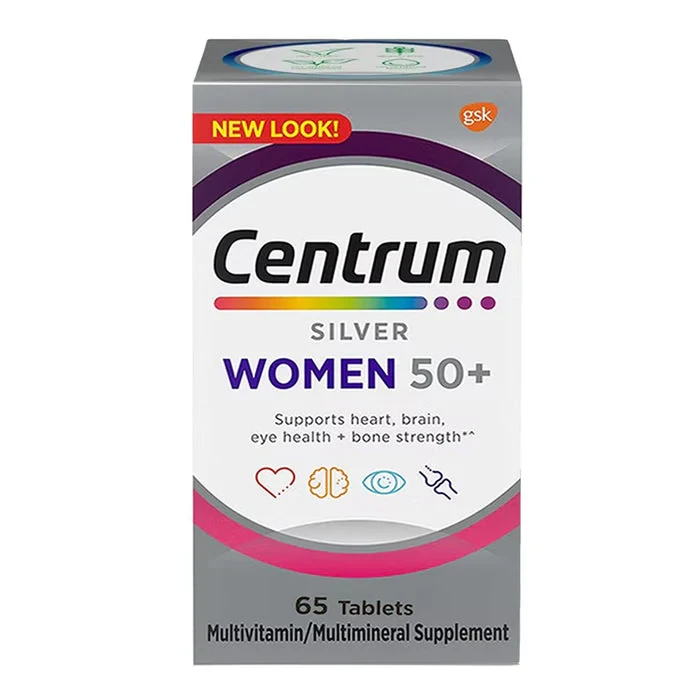 Centrum Silver Women 50+, 65 Tablets