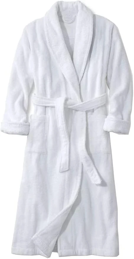 Terry Cotton Bathrobe Unisex Super soft