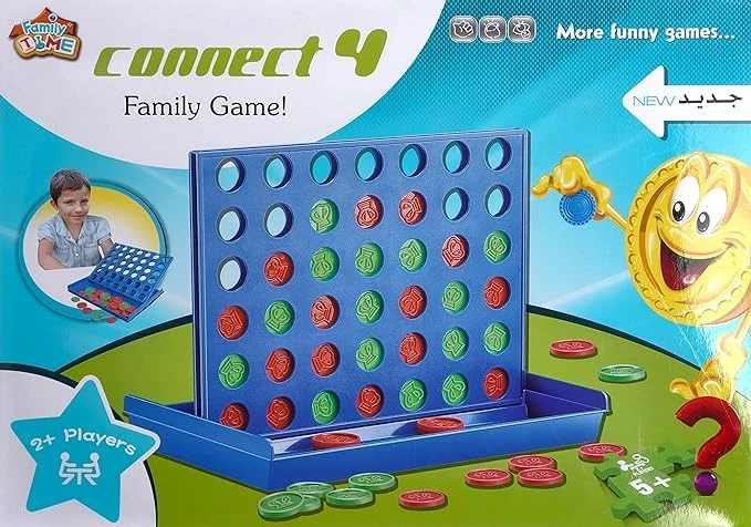 Connect 4 Family Game – Classic Strategy Fun for All Ages