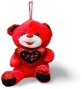 Red Bear with Heart – Perfect for Any Occasion