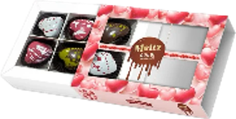 Meltz Valentines Heart, Sweeten Your Love with Every Bite 70g