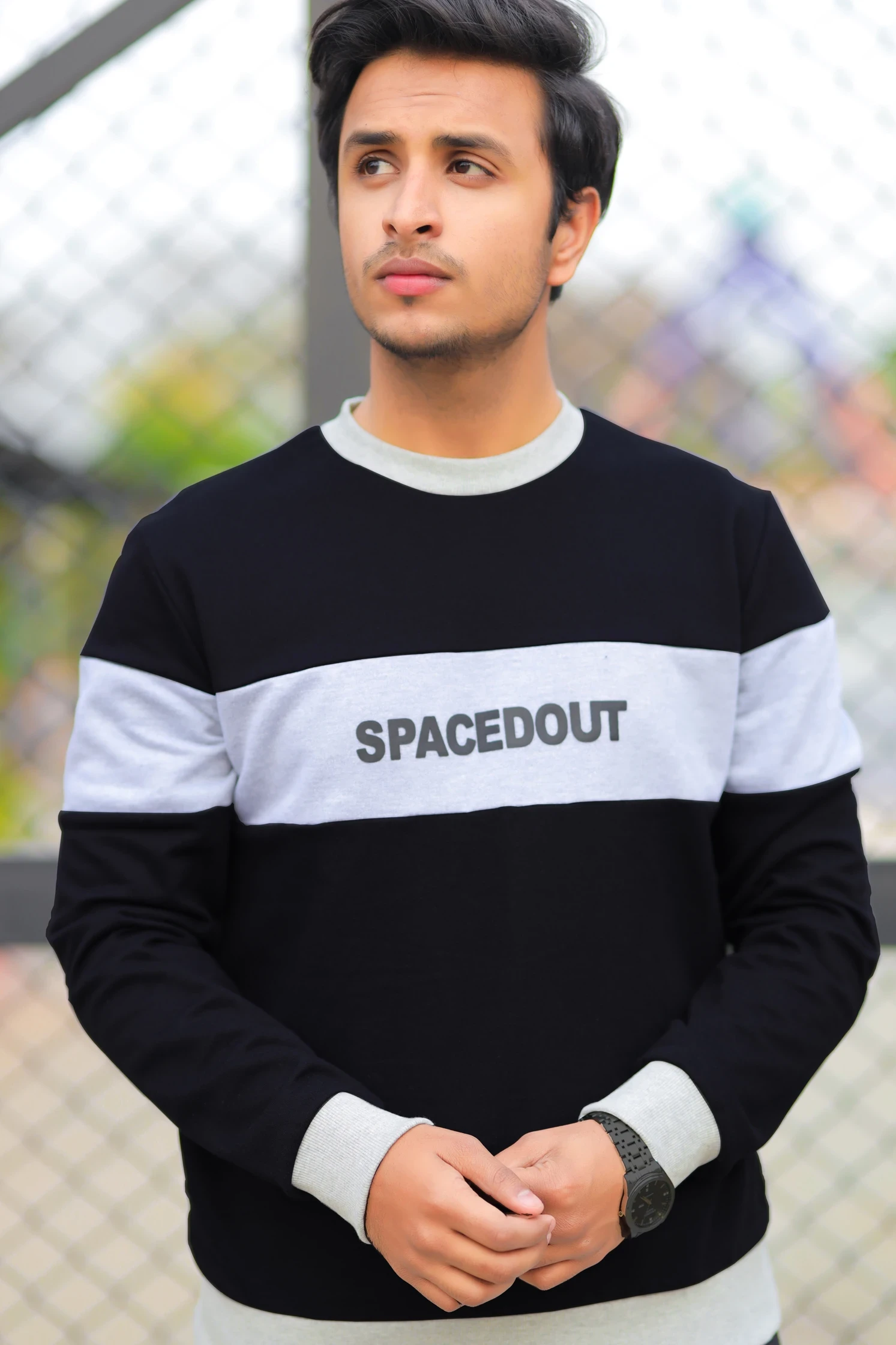 Men's Sweatshirt with Spacedout Logo