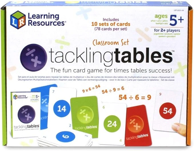 TacklingTables Class Set Ideal for Interactive Math Learning