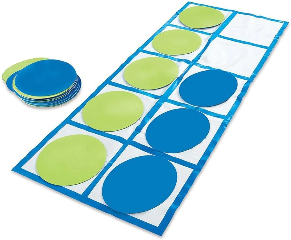 Interactive Ten Frame Floor Mat Activity Set for Kids