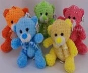 20CM Bear 5 Colors for Fun and Colorful Play