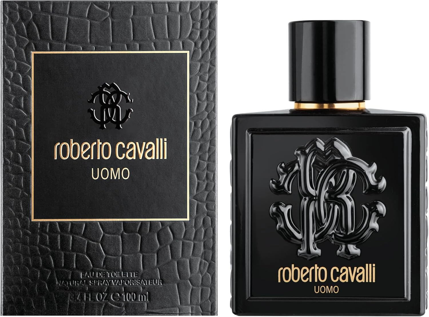 Roberto Cavalli Uomo EDT 100ML The Perfect Blend of Elegance and Mystery