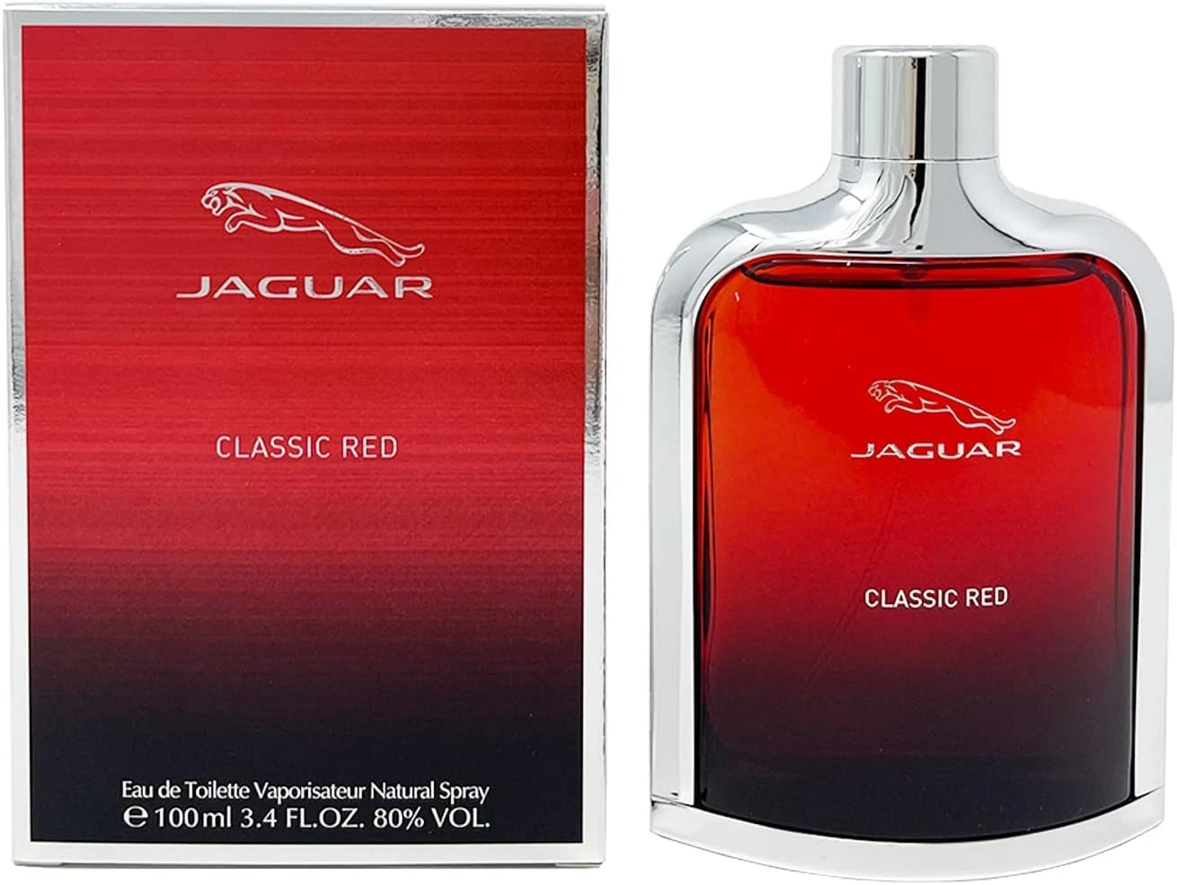 Jaguar Classic Red Eau de Toilette 100ml Bold and Elegant Fragrance for Men