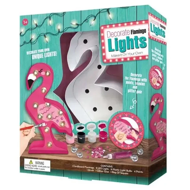 Flamingo Shaped LED Fairy Lights for Bedroom and Garden