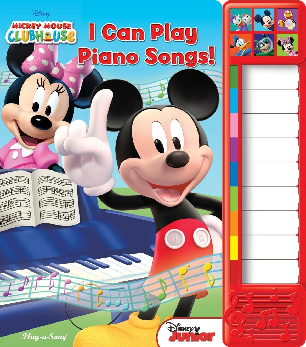 LPIANO Mickey Mouse Clubhouse: I Can Play Piano Songs