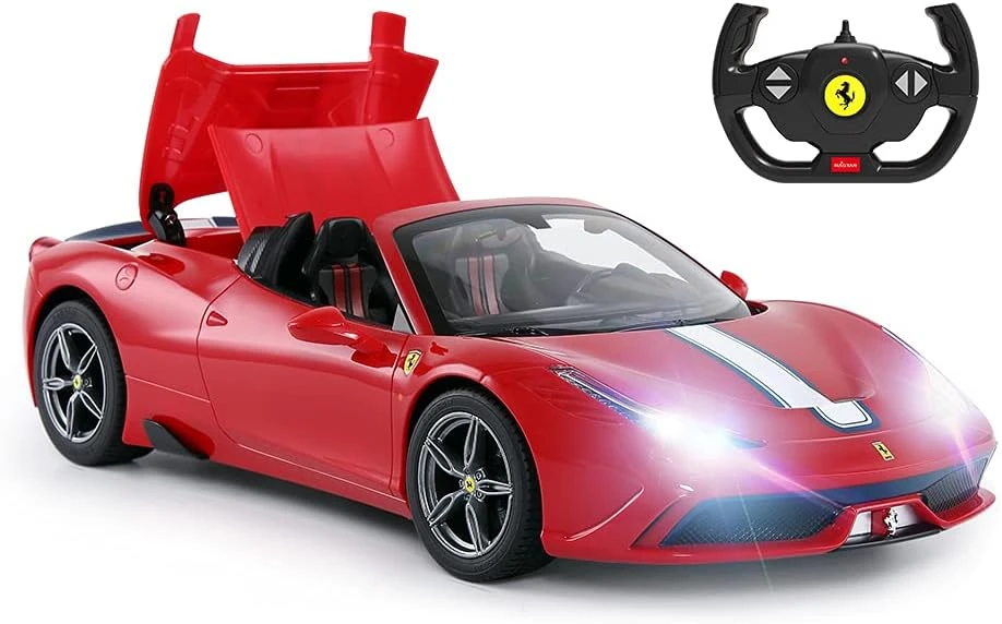 R/C 1:14 Ferrari 458 Speciale A with steering wheel controller