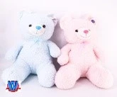 50CM BEAR PINK & BLUE