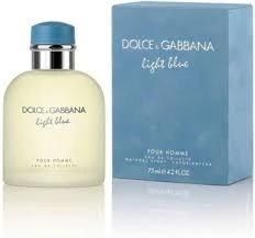 D&G Light Blue Men EDT 125 ML Crisp and Invigorating Fragrance for Men