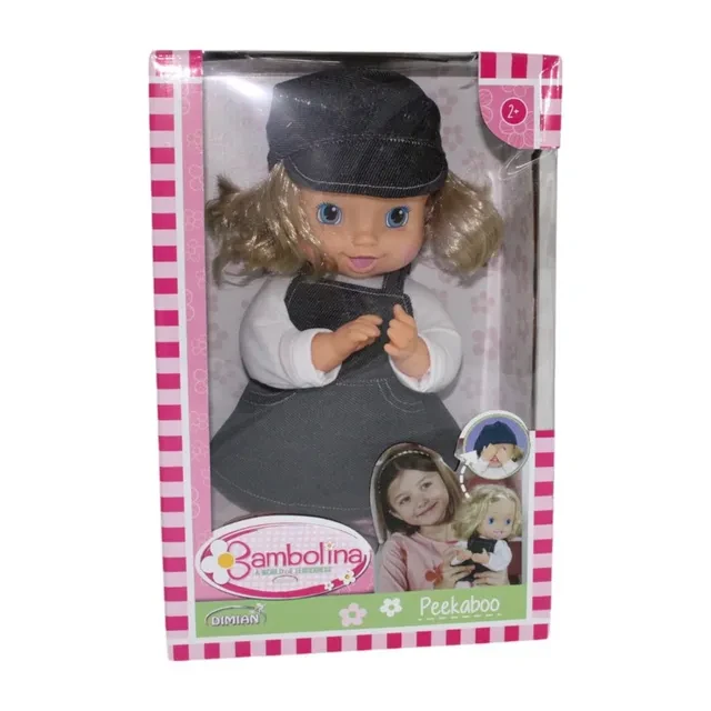 36CM BAMBOLINA PEEK A BOO DOLL