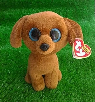 CUDDLY LOVABLES BROWN PUPPY PLUSH TOY 15 CM