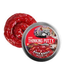 Mini Rock n' Roll Thinking Putty Tin Must Have Desk Toy