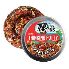 Mini Pirate's Cove 2 Inch Thinking Putty Tin Stress Relief Toy