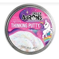 Enchanting Unicorn Full Size Thinking Putty Tin Fun and Relaxing