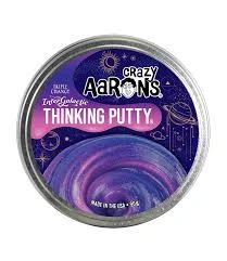 Intergalactic Full Size 4 Inch Thinking Putty Tin Stress Relief Toy