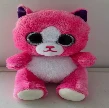 CUDDLY LOVABLES PINK CAT PLUSH TOY 15 CM