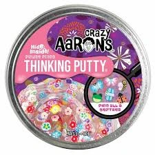 Flower Finds Full Size Thinking Putty Tin Fun and Relaxing