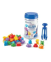 Grab & Sort Alien Counters for Preschoolers by Learning Resources