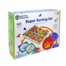 The Original Super Sorting Set for Early Learning and Educational Fun