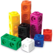 Mathlink Cubes Set of 100 Educational Counting