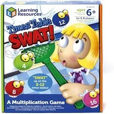 Fun Times Table Swat Game for Kids to Practice Multiplication Skills