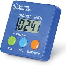 Digital Timer with Large Display for Easy Reading and Use