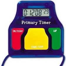 Primary Timers Set for Classroom Activities, Games, and Study Time