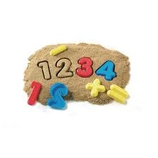 Numbers & Operations Sand Moulds for Fun Math Practice and Sensory Play