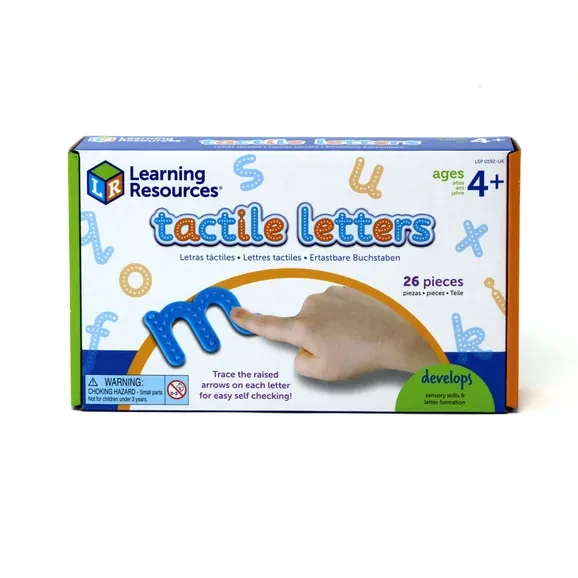 Tactile Letters for Montessori and Sensory Education