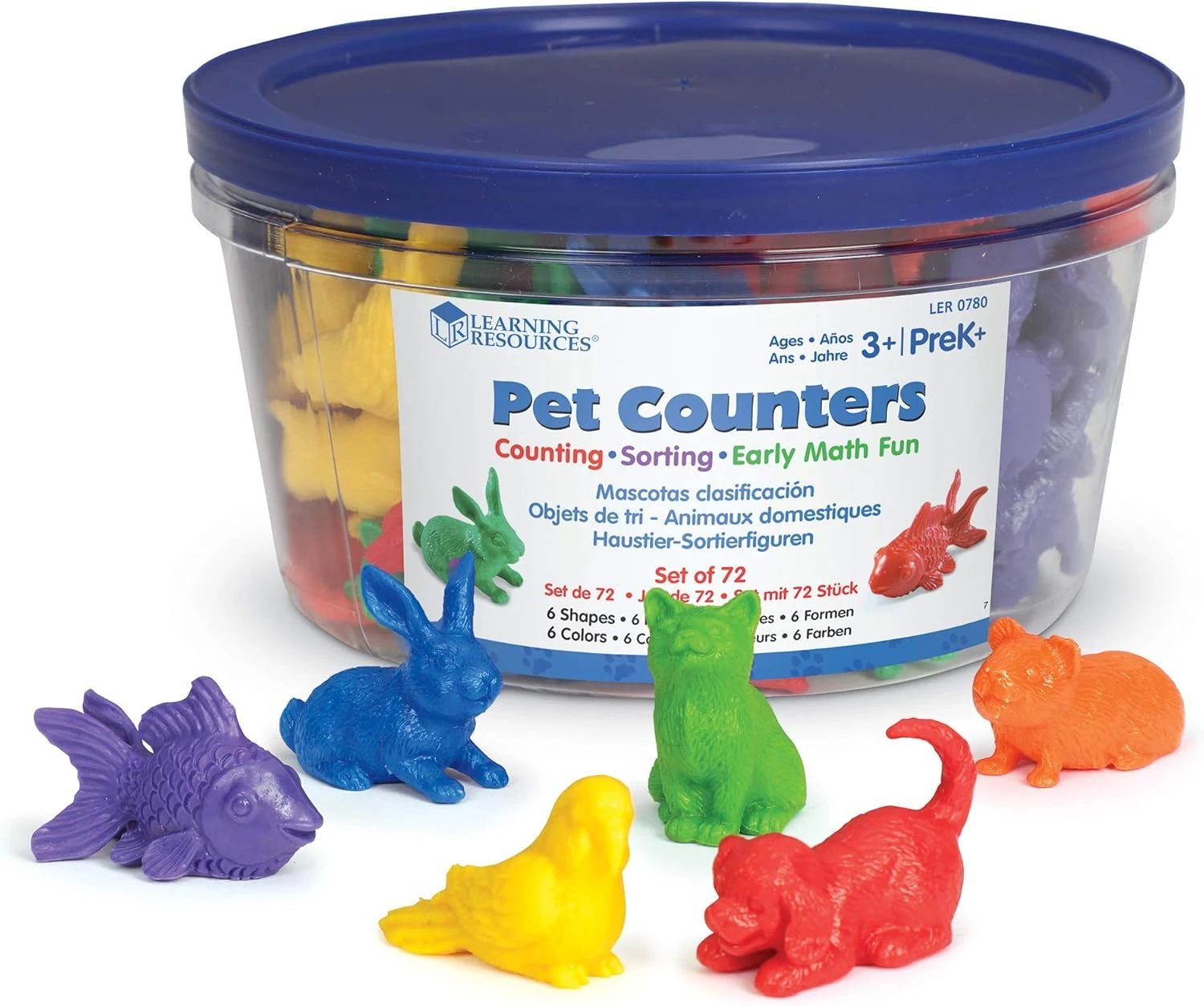 Pet Counters (Set of 72)